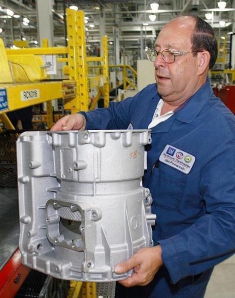 The General Motors Baltimore transmission plant, which will build the industrys first two-mode hybrid transmission for GMs full-size SUVs and pickups.